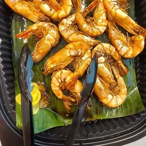 Garlic Butter Soy Prawns   (蒜香酱油虾)