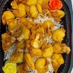 Seafood Wanton with Mayo (炸海鲜云吞和美乃滋酱)