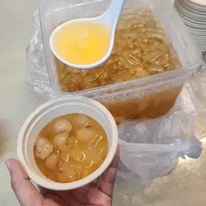 Chilled Cheng Tng with Snow Fungus and Longan