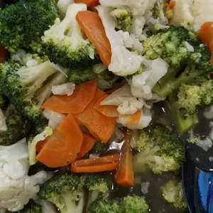 Stir Fry Cauliflower and Broccoli (Veg)