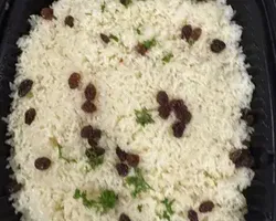 Butter Rice w/Raisin | Customer Photo | The Orange Lantern Gourmet Kitchen