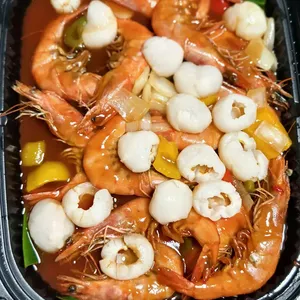 Lychee Sweet & Sour Prawn