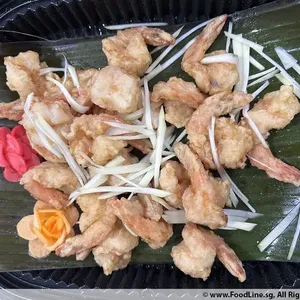 Wasabi Mango Sautéed Prawn Balls 香芒芥末虾球