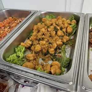 Oat Cereal Prawns                                                	麦片虾球