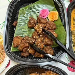 Garlic honey chicken
