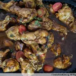 Roasted Chicken with Brown Sauce