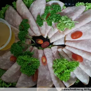 Turkey Ham with Pineapple Glaze