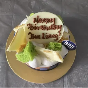 Signature Ondeh Ondeh Bento Cake (Size: Diameter: 4" diameter mini cake Height: ~2 inch tall)