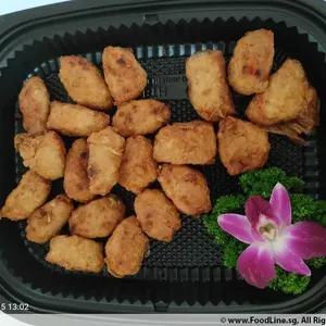 Crisp fried prawn rolls 虾枣