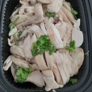 招牌姜茸鸡 Fragrant Poached Chicken with Chef’s Specialty Ginger Sauce