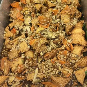 Veg Tao Pau with mixed Vegetables 杂菜豆片