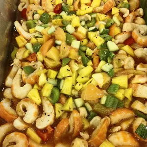 Sweet & Sour Prawns 酸甜鲜虾