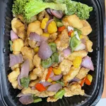 Thai sweet & sour fish