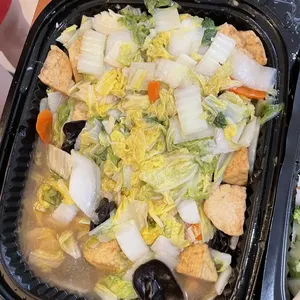 Thai tofu with mixed vegetables