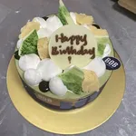 Pistachio Crunch Cake (Size: Small 6 Inch) (Message (up to 50 characters): Yes (do write the message in the ordering form, under comments box))