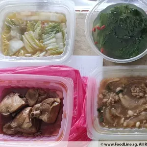 Lunch Tingkat (20 Day, 3 Dishes + Soup OR 4 Dishes)