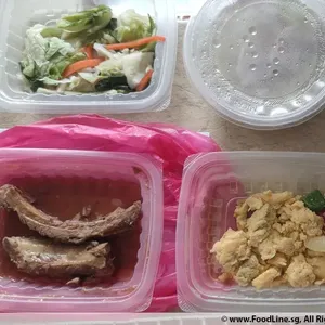 Lunch Tingkat (20 Day, 3 Dishes + Soup OR 4 Dishes)