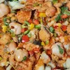 荔枝香菜炒鲈鱼片Pan-Fry Sea Perch Fillet with Lychee and Cilantro | Customer Photo | Delizio Catering Pte Ltd