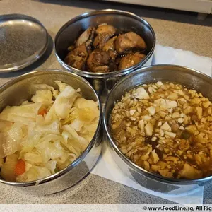 Dinner Tingkat (20 Days, 3 Dishes + Soup OR 4 Dishes)