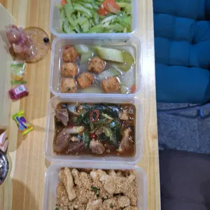 Tingkat - 3 Dishes + 1 soup/ 4 Dishes  (20 days)(Dinner)
