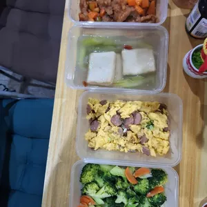 Tingkat - 3 Dishes + 1 soup/ 4 Dishes  (20 days)(Dinner)