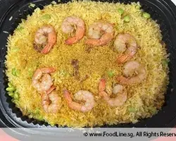 海皇麦片炒饭 Golden Oat Cereal Fried Rice with Seafood & Edamame | Customer Photo | Nosh Kitchen