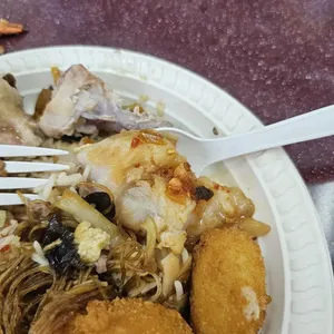 Boiled Fish Fillet with Pickled Cabbage with Chili
