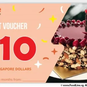 $10 Gift Voucher (Colours: Orange) (Format: Physical Voucher)