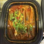 自制豆瓣酱烤金目鲈片 Oven-baked Seabass Fillet with Homemade Bean Paste