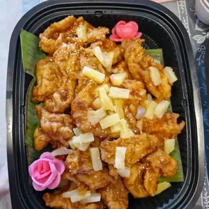 Sweet & Sour Fish with Fruit Cocktail   (杂果糖醋鱼)