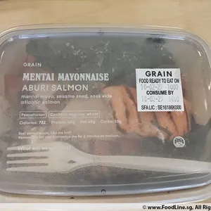 Mentai Mayonnaise Aburi Salmon