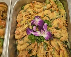 Salted Egg Prawns 咸旦金丝虾 | Customer Photo | Enaksedap