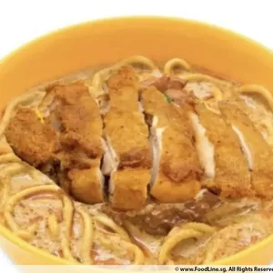 Cutlet Chicken Curry Noodles (Option A: None) (Option B: None) (Option D: None) (Option G: None) (Option H: None)