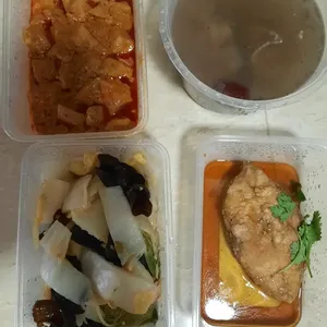 Tingkat Menu (20 Days) in Microwavable Container
