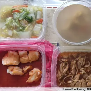 Lunch Tingkat (20 Day, 3 Dishes + Soup OR 4 Dishes)