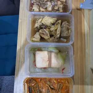 Tingkat - 3 Dishes + 1 soup/ 4 Dishes  (20 days)(Dinner)