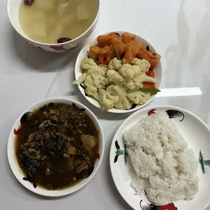 Tingkat - 3 Dishes + 1 soup/ 4 Dishes  (20 days)(Dinner)
