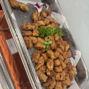 Crisp fried prawn rolls 虾枣