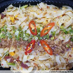 Penang chinese sausage fried kway teow