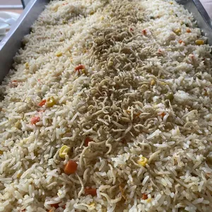 Signature Wok-Fried Egg Rice with Silver Fish