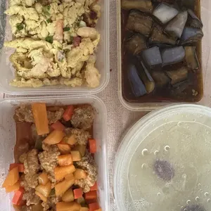 Tingkat - 3 Dishes + 1 soup/ 4 Dishes  (20 days)(Dinner)