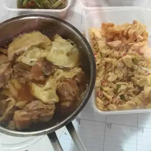 Tingkat - 3 Dishes + 1 soup/ 4 Dishes  (20 days)(Dinner)