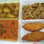 Tingkat - 3 Dishes + 1 soup/ 4 Dishes  (20 days)(Lunch)