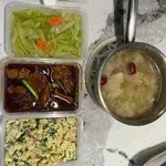 Trial Tingkat - 3 Dishes + 1 soup/ 4 Dishes (5 days)(Dinner)