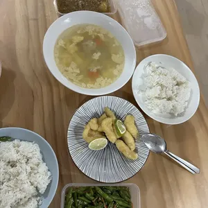 Trial Tingkat - 3 Dishes + 1 soup/ 4 Dishes (5 days)(Dinner)