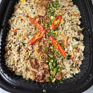 Teochew Olive Fried Rice   (橄榄炒饭)