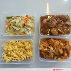 Jessie Catering Tingkat Meal - 3 dishes + 1 soup/ 4 dishes (20 days)