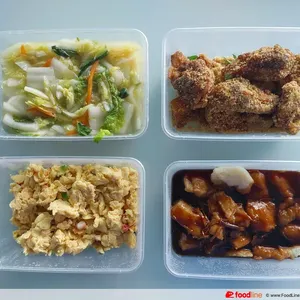 Jessie Catering Tingkat Meal - 3 dishes + 1 soup/ 4 dishes (20 days)