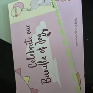 Joyous Gift (Colours: Pink) (Format: Physical Voucher) (Design: Baby Full Month/ 100 Days)