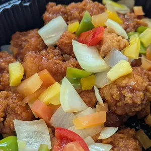 Sweet & Sour Chicken with Nata De Coco